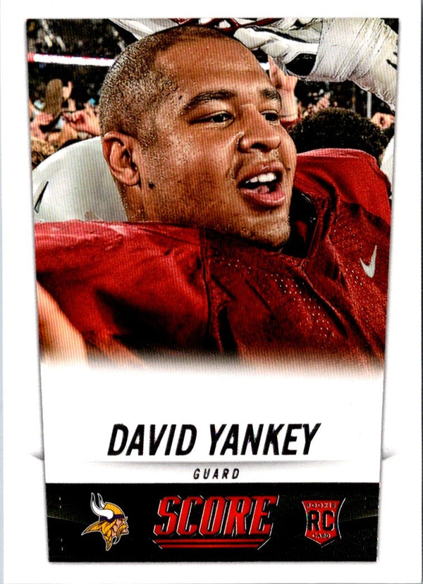 2014 Score David Yankey #360 Rookie