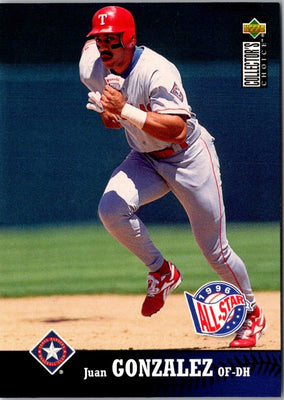 1997 Collector's Choice Juan Gonzalez #240