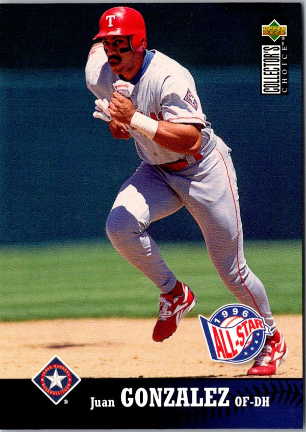 1997 Collector's Choice Juan Gonzalez #240