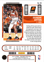 2022 Panini Contenders Season Ticket Deandre Ayton #69