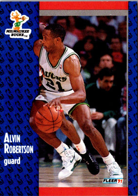 1991 Fleer Alvin Robertson #118