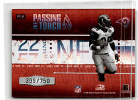2005 Donruss Elite Passing the Torch Red Eric Dickerson/Steven Jackson #PT-21 399/750