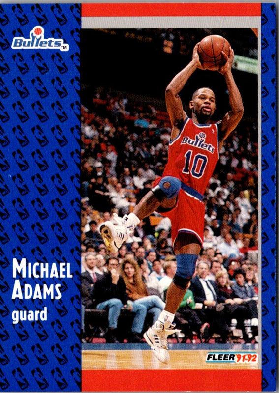 1991 Fleer Michael Adams #367