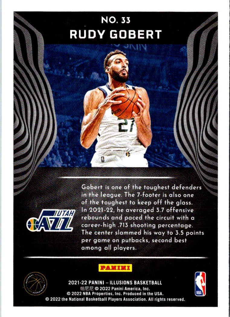 2021 Panini Illusions Rudy Gobert