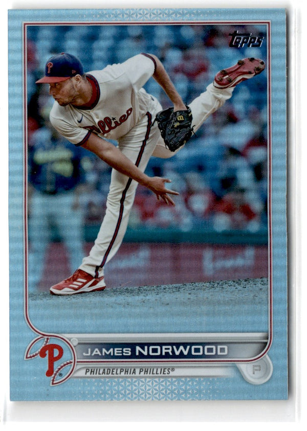 2022 Topps Update Royal Blue James Norwood #US193