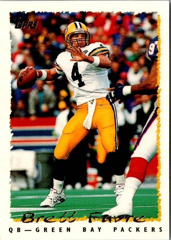 1995 Topps Factory Panthers Brett Favre #345