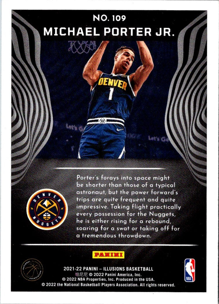 2021 Panini Illusions Michael Porter Jr.