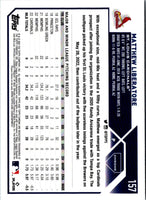 2023 Topps Chrome Matthew Liberatore #157 Rookie
