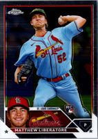 2023 Topps Chrome Matthew Liberatore #157 Rookie