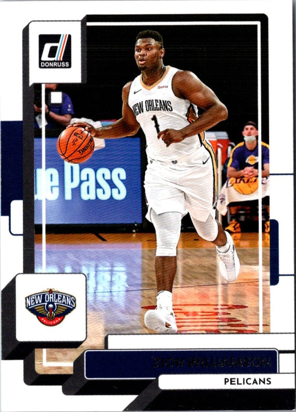 2022 Donruss Zion Williamson #164