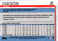 2019 Topps Kyle Gibson #597