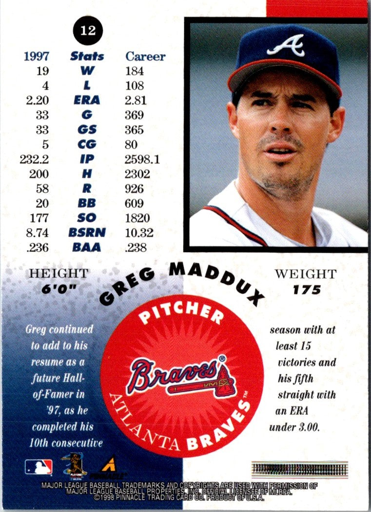 1998 Pinnacle Certified Mirror Blue Test Issue Tony Clark