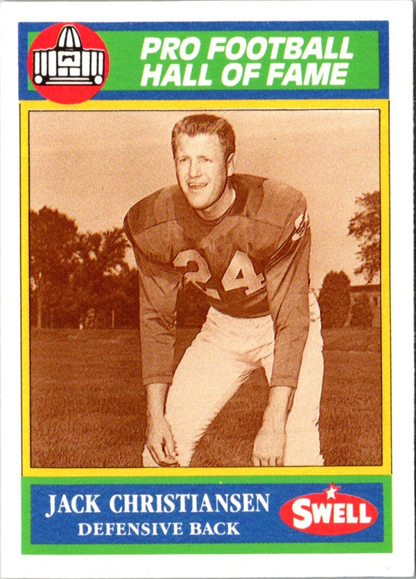 1990 Swell Greats Jack Christiansen #51