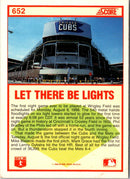 1989 Score Wrigley Field