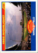 1989 Score Wrigley Field