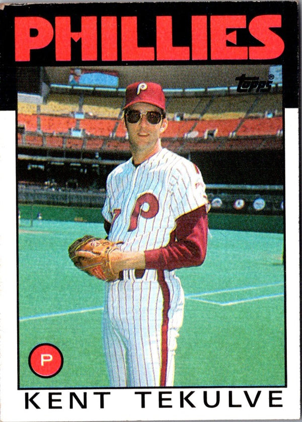 1986 Topps Kent Tekulve #326