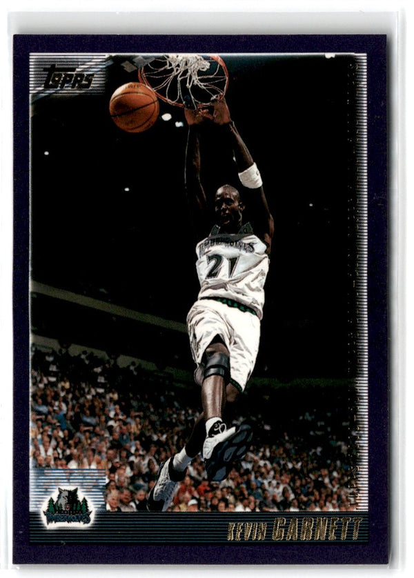 2000 Topps Kevin Garnett #20