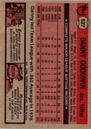 1981 Topps Danny Goodwin