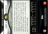 2011 Topps Platinum Ryan Mathews #25