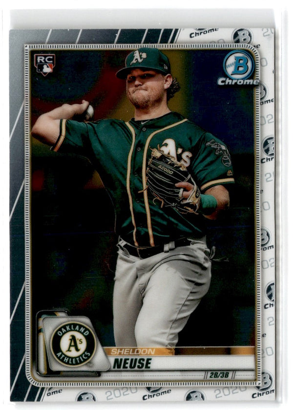 2020 Bowman Chrome Sheldon Neuse #30 Rookie