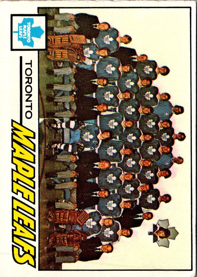 1977 Topps Toronto Maple Leafs