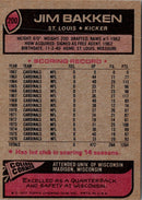 1977 Topps Jim Bakken