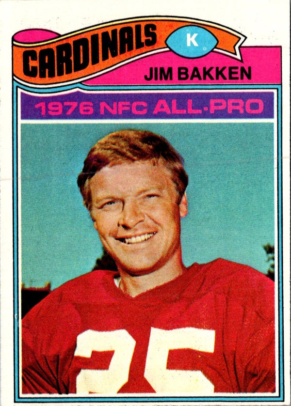 1977 Topps Jim Bakken #200 NR-MT