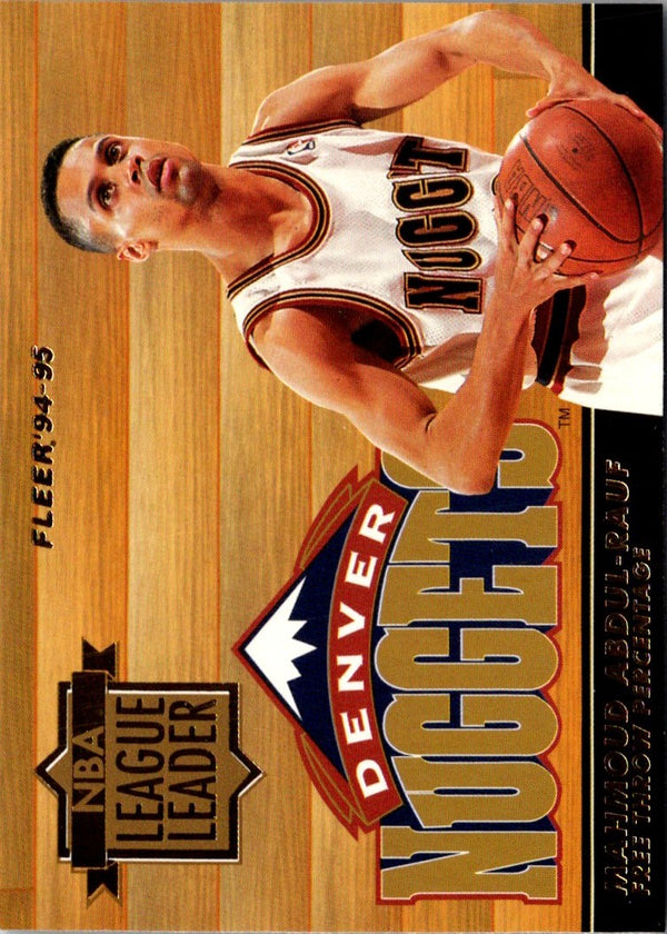 1994 Fleer Denver Nuggets #244