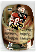 1997 Score Board NFL Experience Teams of the '90s Jerry Rice #WC11