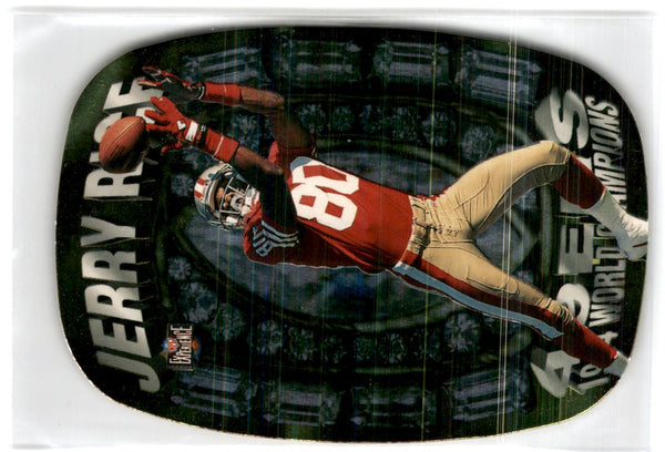 1997 Score Board NFL Experience Teams of the '90s Jerry Rice #WC11