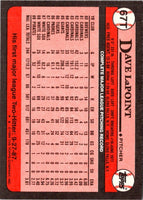 1989 Topps Traded Dave LaPoint #67T
