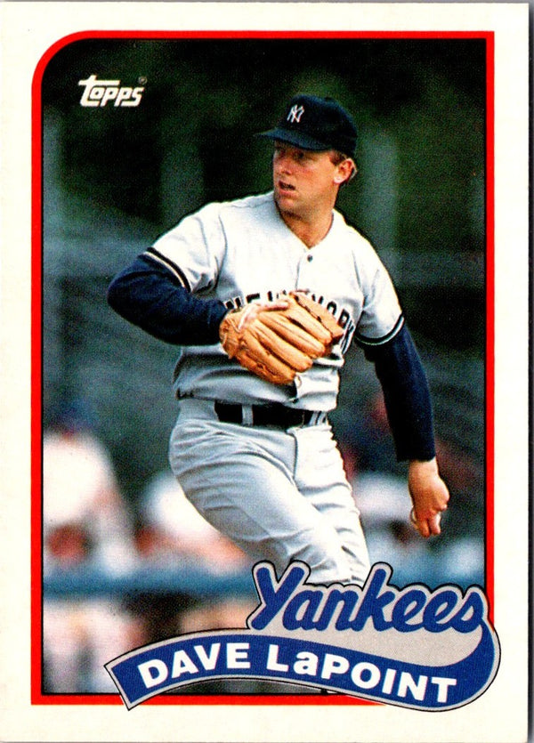 1989 Topps Traded Dave LaPoint #67T