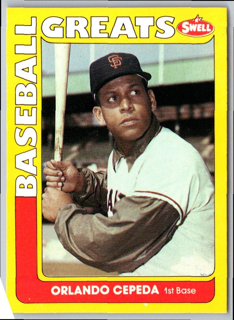 1991 Swell Baseball Greats Orlando Cepeda
