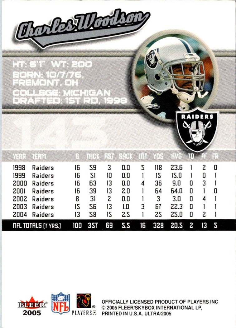 2005 Ultra Charles Woodson