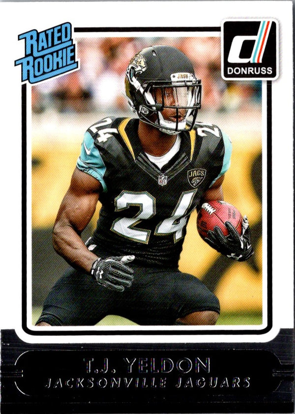 2015 Donruss T.J. Yeldon #212 Rookie