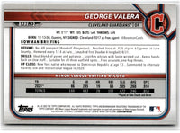 2022 Bowman 1st Edition George Valera #BPPF-22