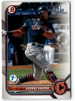 2022 Bowman 1st Edition George Valera #BPPF-22