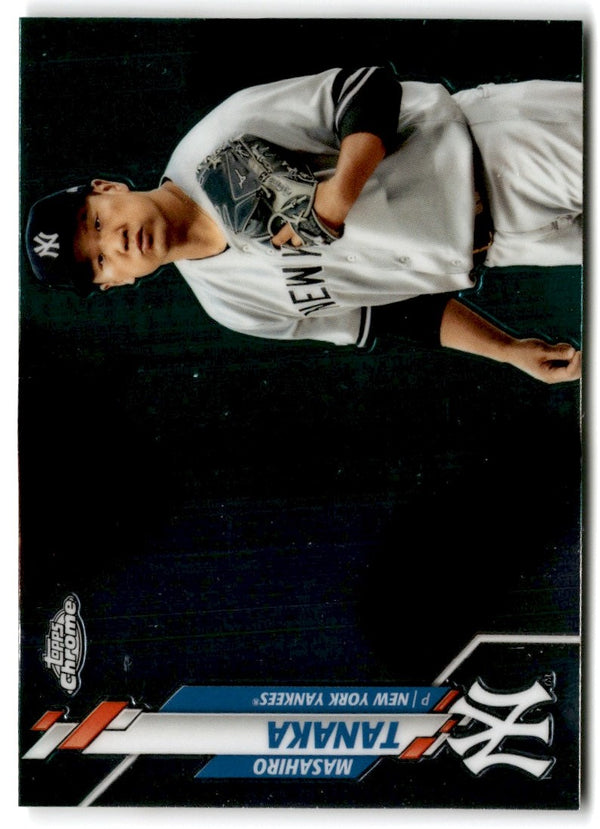 2020 Topps Chrome Masahiro Tanaka #166