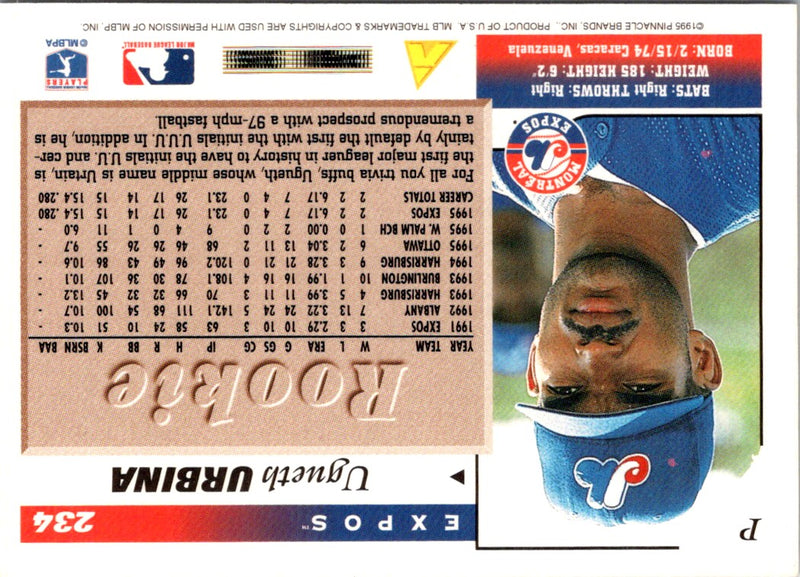 1996 Score Ugueth Urbina