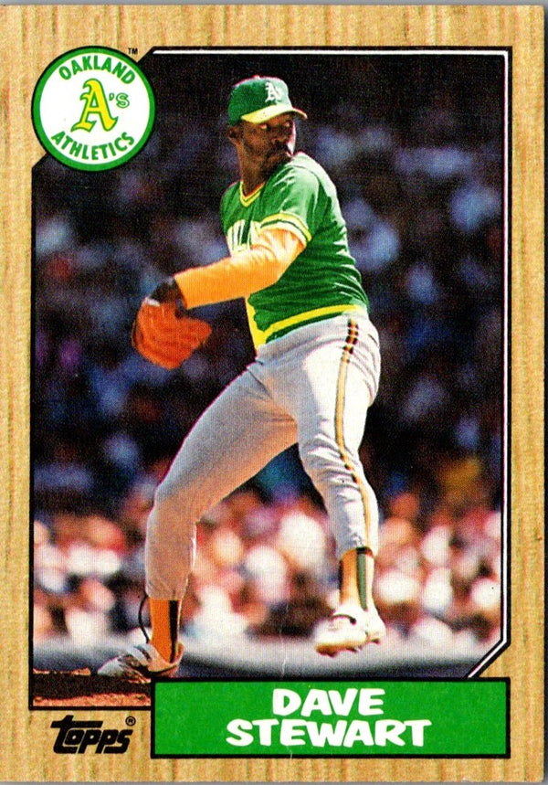 1987 Topps Dave Stewart #14