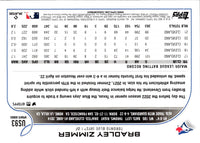 2022 Topps Gold Bradley Zimmer #407