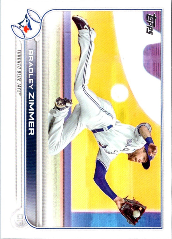 2022 Topps Gold Bradley Zimmer #407