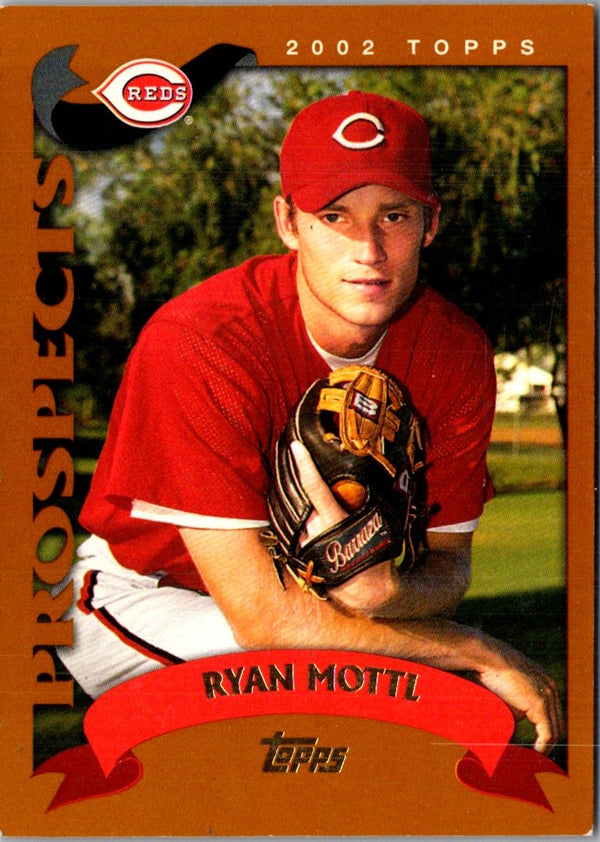 2002 Topps Traded & Rookies Ryan Mottl #T182 Rookie