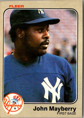1983 Fleer John Mayberry #386