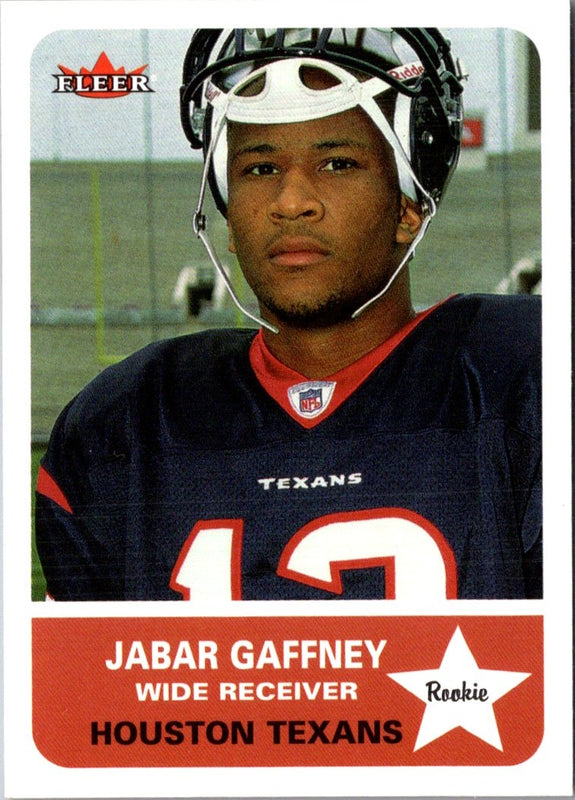 2002 Fleer Tradition Jabar Gaffney #264 Rookie