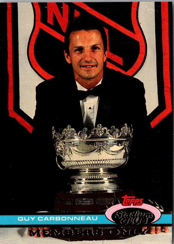 1993 Stadium Club Members Only Guy Carbonneau #1