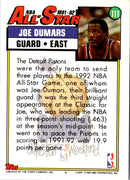 1992 Topps Gold Joe Dumars