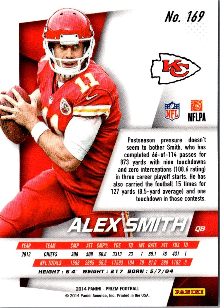 2014 Panini Prizm Alex Smith