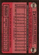 1989 Topps Darryl Strawberry