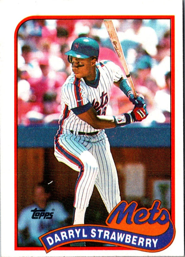 1989 Topps Darryl Strawberry #300